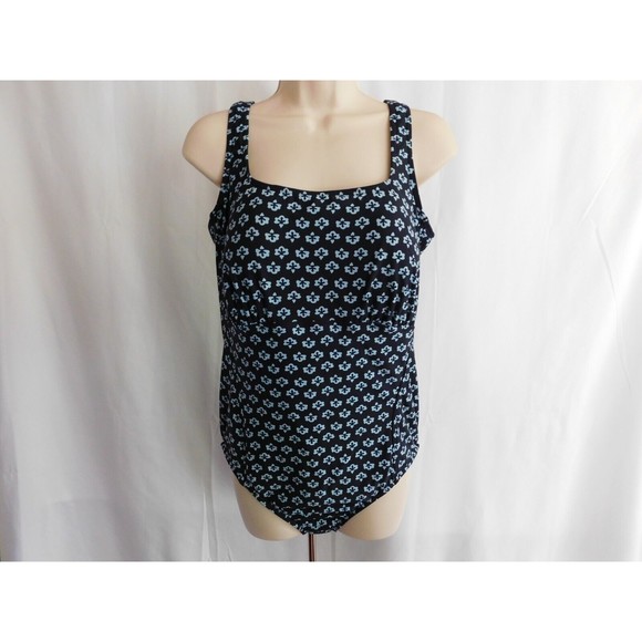Lands' End Swimsuit Women's Plus Size One Piece Swim suit Size 18W - Picture 1 of 10